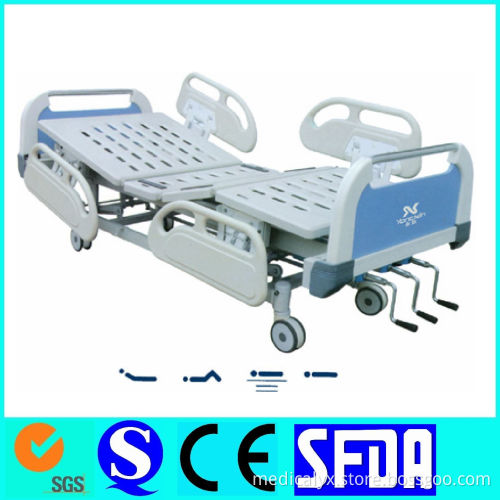 ABS Three Manual Crank Hospital Bed (YXZ-C-001B)